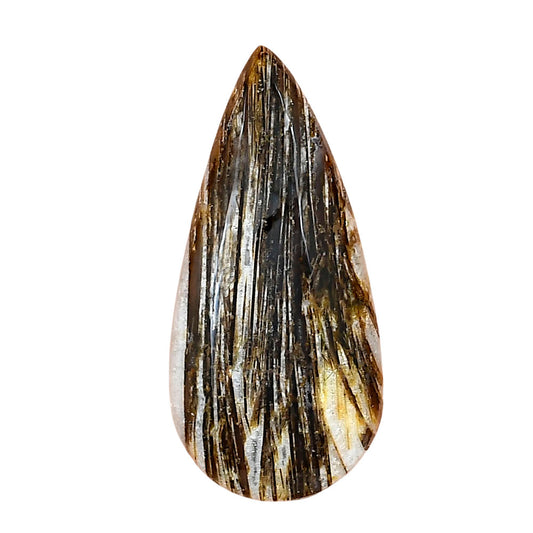Stick Agate 38.3x18x6 mm Pear Gemstone LS01231-16