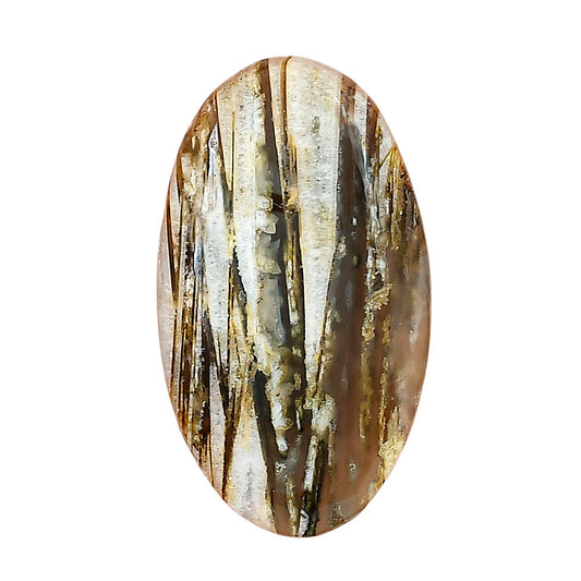 Stick Agate 34.48x19.63x5 mm Oval Gemstone LS01233-16