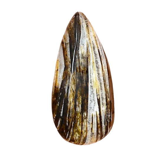 Stick Agate 29.7x14.24x5.3 mm Pear Gemstone LS01237-16