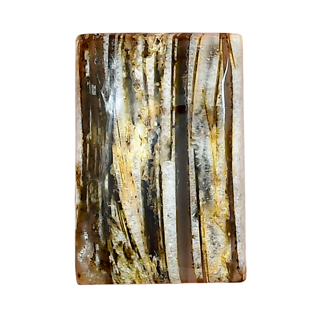 Stick Agate 23.91x16.23x5 mm Baguette Gemstone LS01242-16