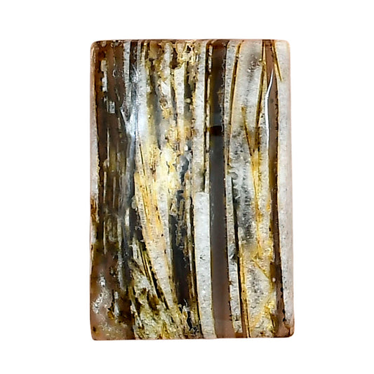 Stick Agate 23.91x16.23x5 mm Baguette Gemstone LS01242-16