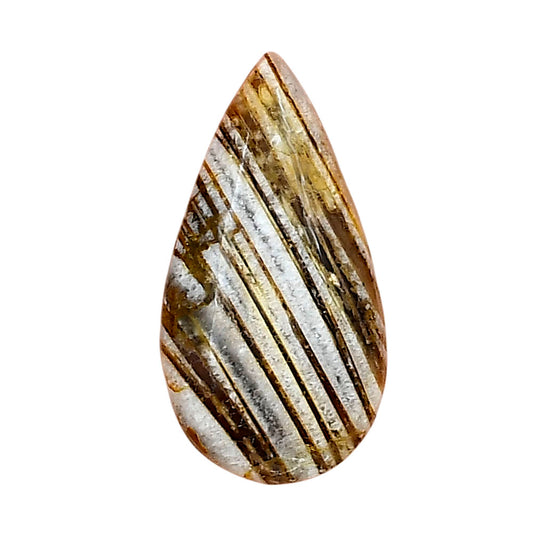 Stick Agate 26.6x13.91x5 mm Pear Gemstone LS01243-16