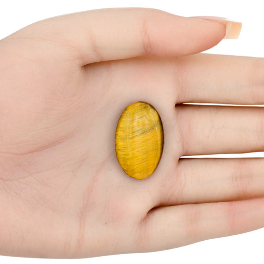 Blue Tiger Eye 28x17.7x5 mm Oval Gemstone LS01260-17
