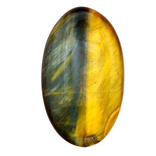 Blue Tiger Eye 31.6x18.7x6 mm Oval Gemstone LS01261-17