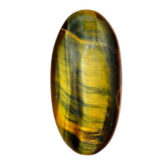 Blue Tiger Eye 31x15.1x7 mm Oval Gemstone LS01262-17
