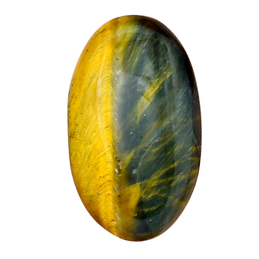 Blue Tiger Eye 26.5x15.7x6 mm Oval Gemstone LS01272-17