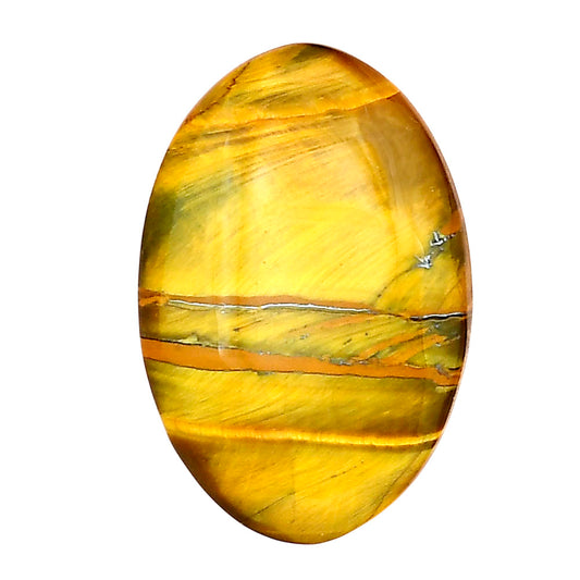 Blue Tiger Eye 29.4x19.6x5.5 mm Oval Gemstone LS01279-17