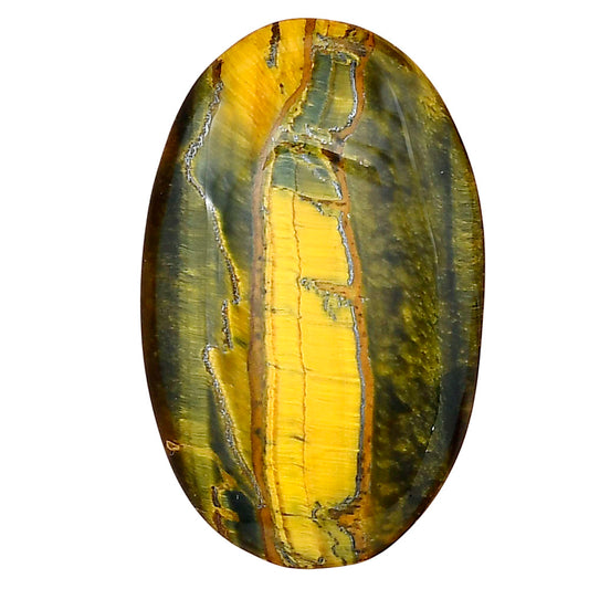 Blue Tiger Eye 35.5x22.2x5 mm Oval Gemstone LS01287-17