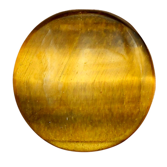 Blue Tiger Eye 25.6x25.6x6 mm Round Gemstone LS01289-17