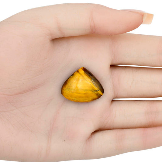 Blue Tiger Eye 24.2x20x6.5 mm Pear Gemstone LS01301-17