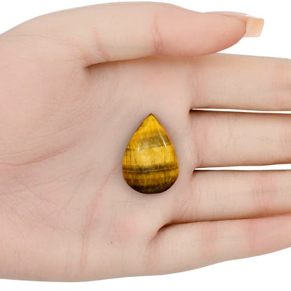 Blue Tiger Eye 25.7x18.1x6.5 mm Pear Gemstone LS01302-17