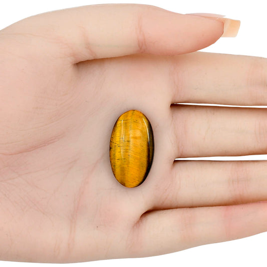 Blue Tiger Eye 27x15.6x5 mm Oval Gemstone LS01309-17