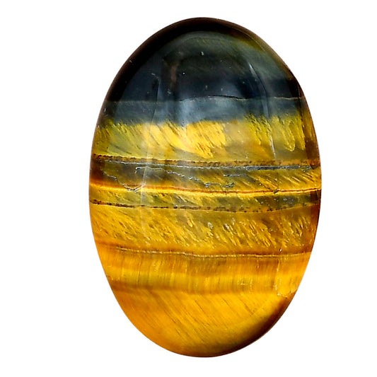 Blue Tiger Eye 31.6x21.7x7 mm Oval Gemstone LS01313-17