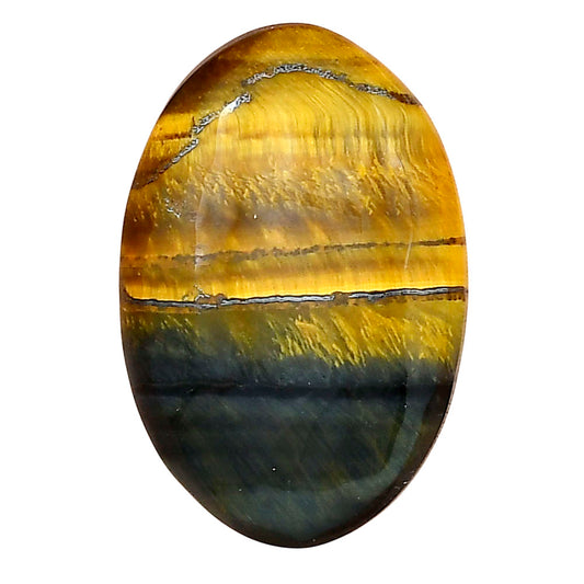Blue Tiger Eye 30x20x6 mm Oval Gemstone LS01316-17