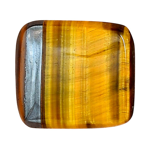 Blue Tiger Eye 19.8x18x5 mm Baguette Gemstone LS01322-17
