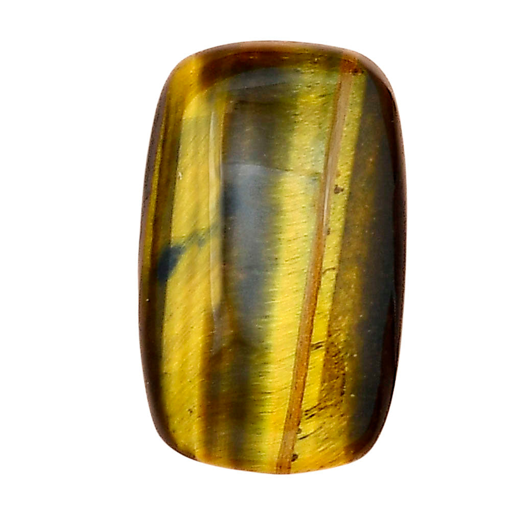 Blue Tiger Eye 23x14.3x6.7 mm Baguette Gemstone LS01327-17