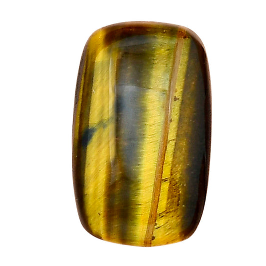 Blue Tiger Eye 23x14.3x6.7 mm Baguette Gemstone LS01327-17