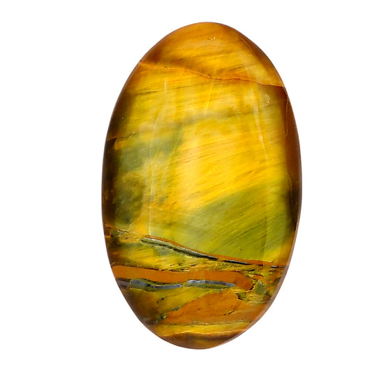 Blue Tiger Eye 32.2x19.7x6 mm Oval Gemstone LS01330-17