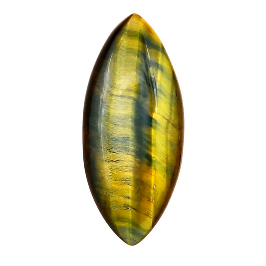 Blue Tiger Eye 33.15x14.5x6 mm Marquise Gemstone LS01337-17