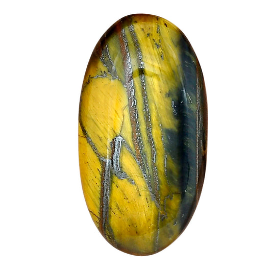 Blue Tiger Eye 35.5x19x6 mm Oval Gemstone LS01341-17