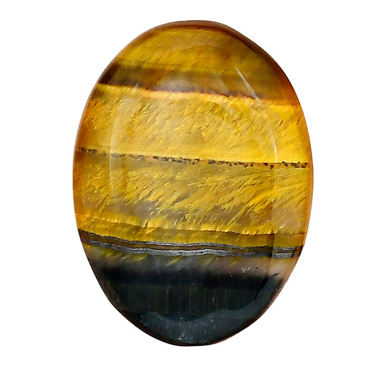 Blue Tiger Eye 27x20x5.5 mm Oval Gemstone LS01360-17