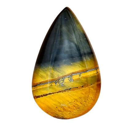Blue Tiger Eye 28x17.3x5.5 mm Pear Gemstone LS01365-17