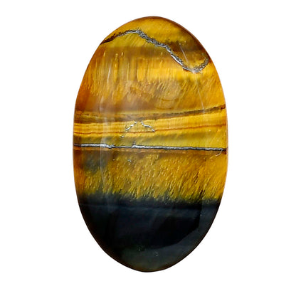 Blue Tiger Eye 31.5x19x5.5 mm Oval Gemstone LS01369-17