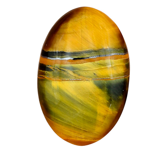 Blue Tiger Eye 29x19.2x6 mm Oval Gemstone LS01370-17