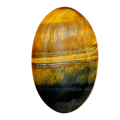 Blue Tiger Eye 29.75x18.65x5 mm Oval Gemstone LS01371-17