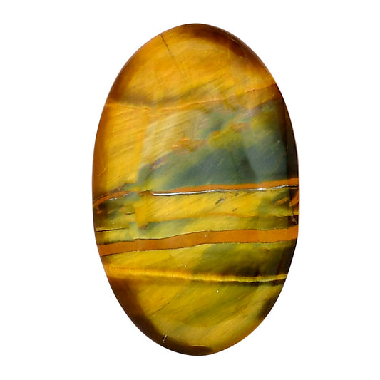 Blue Tiger Eye 30.8x19.3x6 mm Oval Gemstone LS01395-17