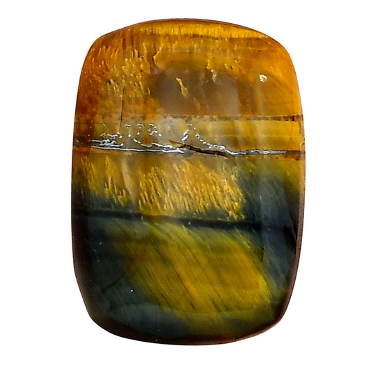 Blue Tiger Eye 26x18.5x6 mm Cushion Gemstone LS01398-17