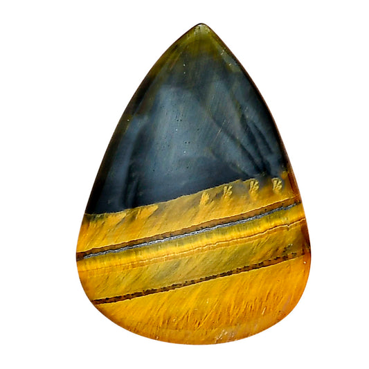 Blue Tiger Eye 29.5x21.6x5 mm Pear Gemstone LS01400-17