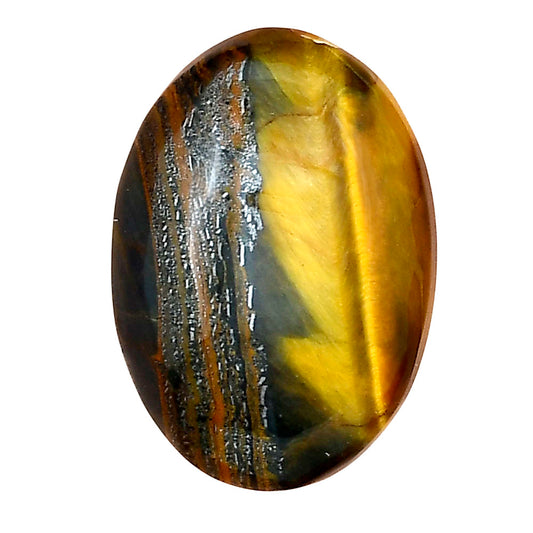 Blue Tiger Eye 27x19x6.5 mm Oval Gemstone LS01411-17