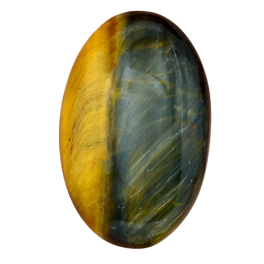 Blue Tiger Eye 29.5x19x6.5 mm Oval Gemstone LS01420-17
