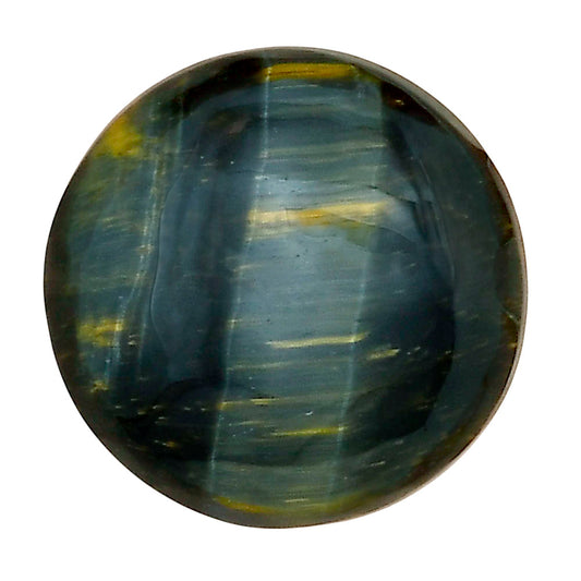 Blue Tiger Eye 23.8x23.8x6 mm Round Gemstone LS01425-17