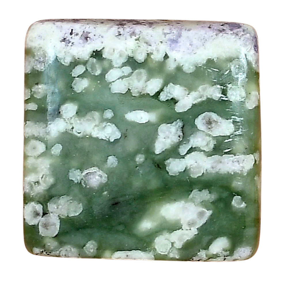 Peace Jade 22.25x22.25x5.5 mm Baguette Gemstone LS01466-19