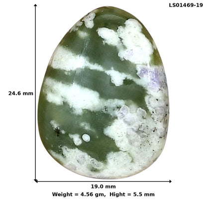 Peace Jade 24.6x19x5.5 mm Fancy Gemstone LS01469-19