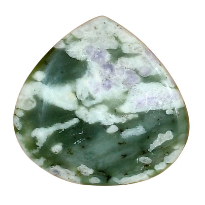 Peace Jade 26.4x25.5x5 mm Pear Gemstone LS01471-19