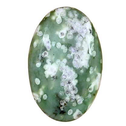 Peace Jade 35x22.55x5.5 mm Oval Gemstone LS01473-19