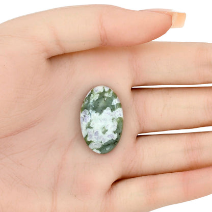 Peace Jade 28x17.7x5 mm Oval Gemstone LS01475-19