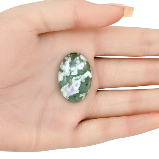 Peace Jade 29.5x20x5 mm Oval Gemstone LS01478-19