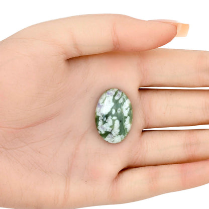 Peace Jade 25.6x17.4x5 mm Oval Gemstone LS01481-19