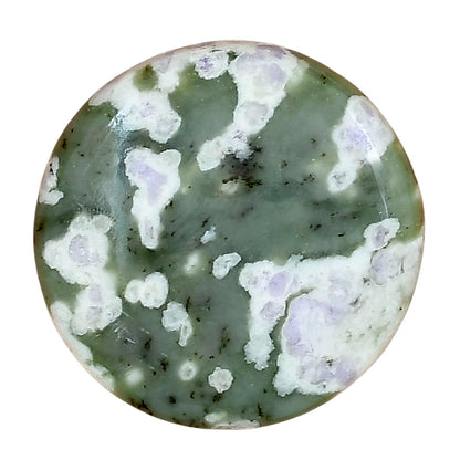 Peace Jade 27.3x27.3x5.5 mm Round Gemstone LS01500-19