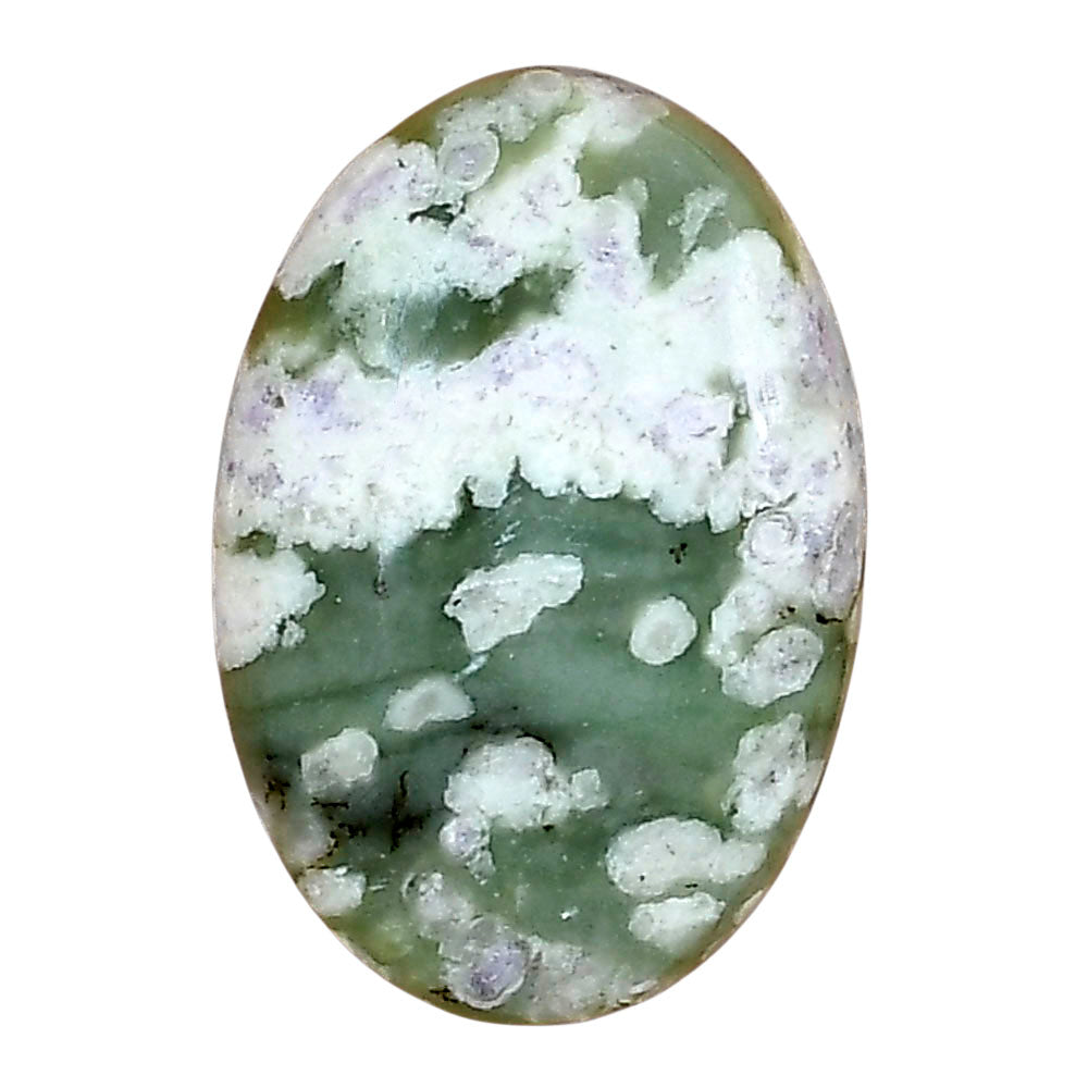 Peace Jade 26x17.7x5.5 mm Oval Gemstone LS01507-19