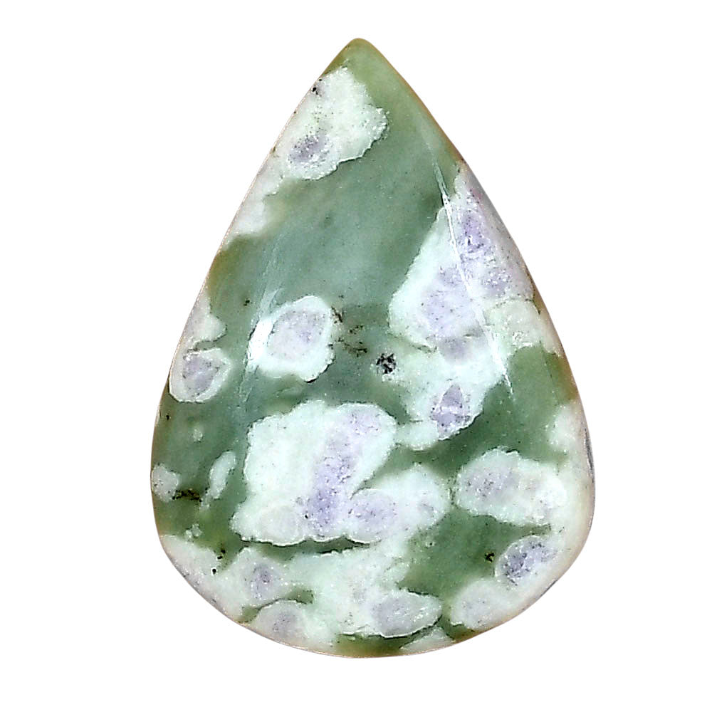 Peace Jade 26.6x19x6 mm Pear Gemstone LS01514-19