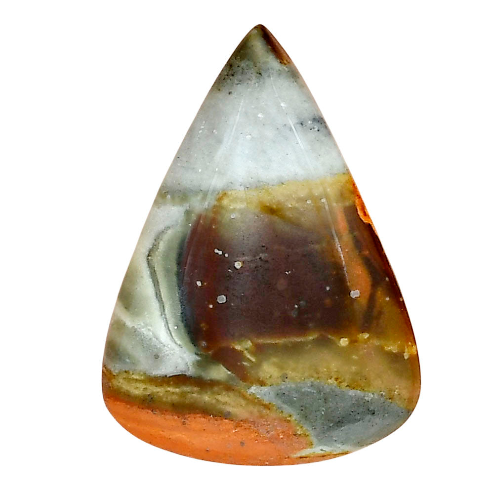Polygram Jasper 30.4x22.1x5.5 mm Pear Gemstone LS01535-20