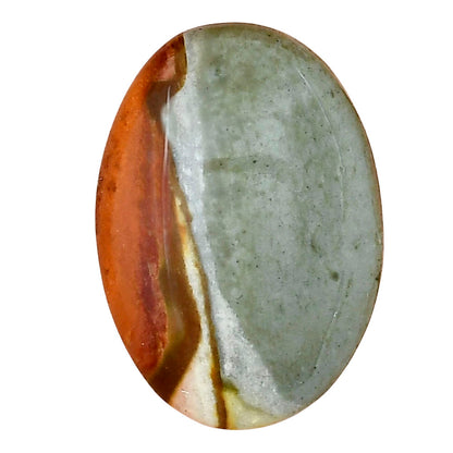 Polygram Jasper 28.9x20.3x5.5 mm Oval Gemstone LS01545-20