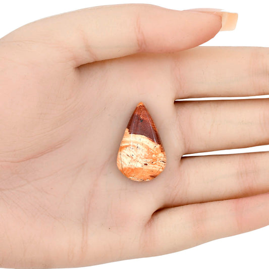 Snake Skin Jasper 27.4x17x6.5 mm Pear Gemstone LS01554-11