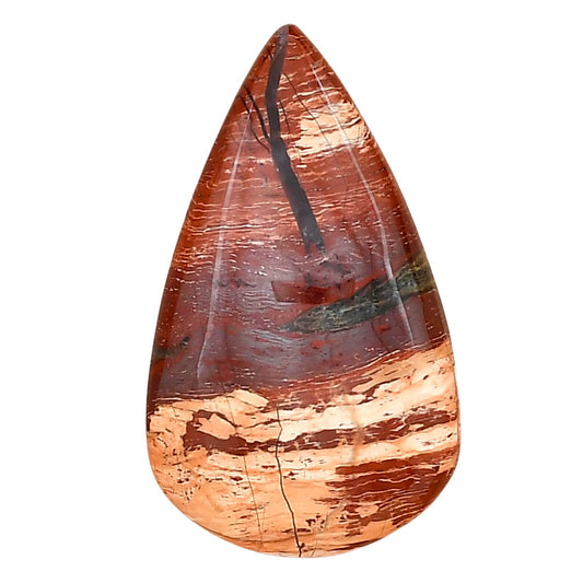Snake Skin Jasper 33.3x19.6x5.5 mm Pear Gemstone LS01558-11
