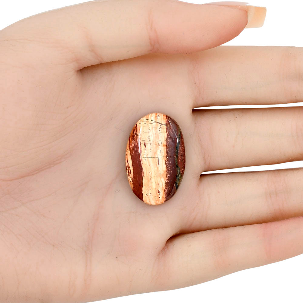 Snake Skin Jasper 27.45x18x5.5 mm Oval Gemstone LS01561-11